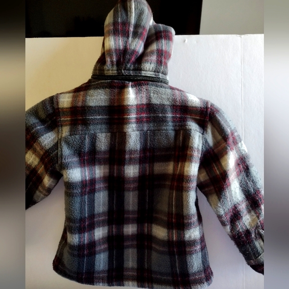 Pre-loved Boys size M-5 Elevani Jacket w/ removable hood 100% polyester - Picture 1 of 11